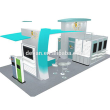 Detian offer fashion booth exhibition design trade show display